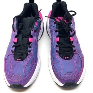 nike m2k tekno iridescent pink and blue